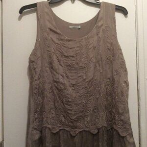 Tendenze embroidered top. Made in Italy